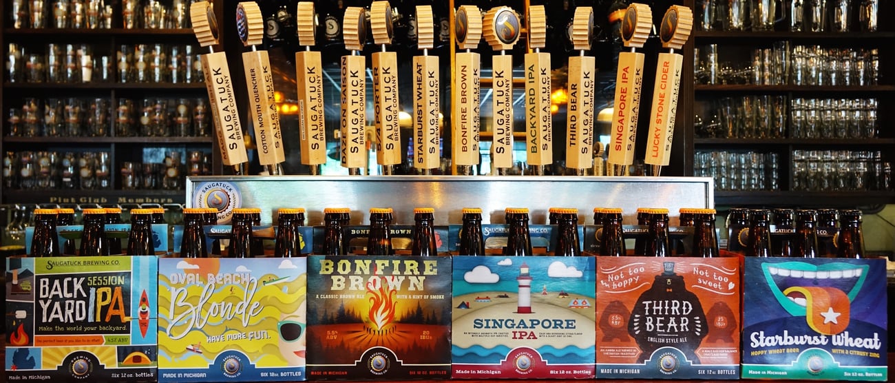 Saugatuck Brewing Company Gives Mainstay Beers A New Look With the Help of Revel